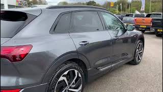 Audi e-tron 50 Black Edition Auto quattro 5dr 71.2kWh (11kW Charger)