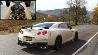 Nissan R35 GTR 1,000HP - Forza Horizon 4 (Steering Wheel + Shifter) Gameplay