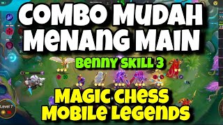 CARA MAIN MAGIC CHESS MOBILE LEGEND !! COMBO MAGIC CHESS TERKUAT 2024 !! COMBO MAGIC CHESS TERBARU