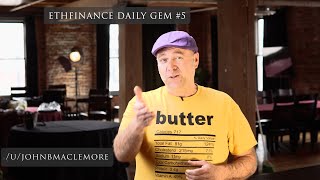 Ethfinance Daily Gem #5 - /u/johnbmaclemore - "Congratulations, You're Alive" - March 24th 2022