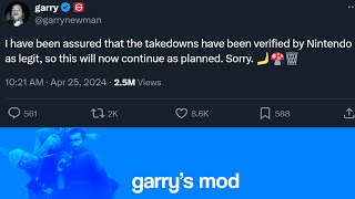 Nintendo Takes Down 20 Years Worth Of Garrys Mod History... (GMod vs Nintendo)