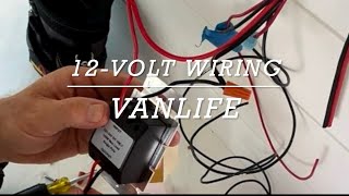 How to hook up a 12 volt dimmer switch in a van