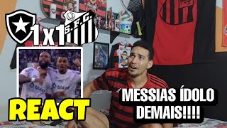 DE NOVO!!! REACT BOTAFOGO 1 X 1 SANTOS MELHORES MOMENTOS BRASILEIRÃO 2023