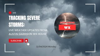 🔴Live Tracking Severe Storms: Live Weather Updates from Austin Garrison Wx House