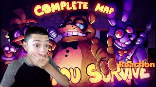 Swaggy's Here| Reaction to Can You Survive (Complete 10 Year FNAF Anniversary MAP)