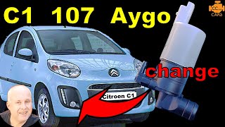 Citroen C1 Screen Washer Repair | Pump Replacement