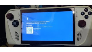 🟥 Asus ROG Ally Bluescreen error fix (💯% Guaranteed solution)