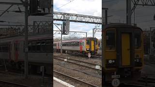 153913 + 153320 departing Crewe #crewe #tfw #class153 #shorts #trains #trainspotting