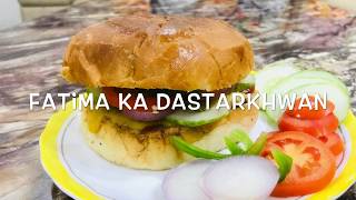 Delicious Egg Burger Recipe | एग बर्गर रेसिपी | Easy to make | Homemade tasty burger