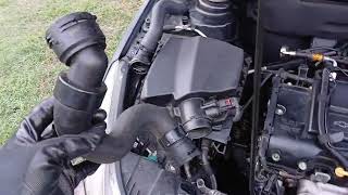 2014 Chevy cruze 1.4  replacement of all coolant hoses. part 2