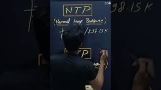 Chemistry Explained: Navigating NTP and STP #chemistry