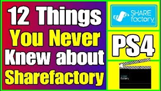 12 Things you Never knew on Sharefactory ✔(Watch until the end - there's some good ones)