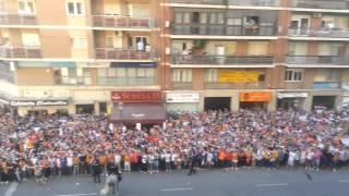 La afición del VALENCIA CF