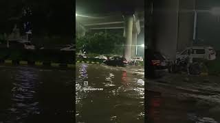 gurgaon status due to one day heavy rain, #gurgaon #heavyrain #viral #delhi #viralshorts