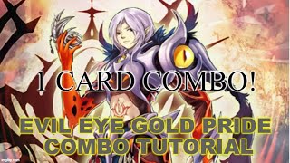 Evil Eye Gold Pride Combo Tutorial. August 2023