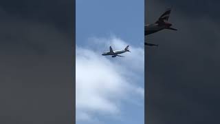 British Airways Flight Landing at LHR