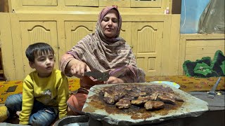 Thunder Stone Kebab | Beef Kebab On Stone Rock | Best Kebab Of Mountain People Of Pakistan