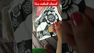 mehndi #stensil #tutorial |how to use mehndi stensil @gargshoppingreview