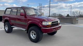 1991 Toyota Land Cruiser HDJ81 JDM RHD VX limited walk-around