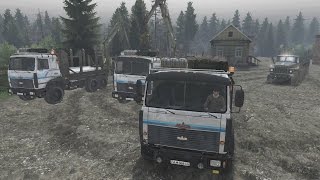 SpinTires Карта «Прибайкалье»