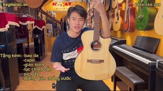 Review Guitar Acoustic Custom Key02 | Hàng độc quyền tại KeyMusic