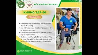 ✨ KHUNG TẬP ĐI CÓ GHẾ NGỒI CHO NGƯỜI BỊ TAI BIẾN TAJERMY - KD01  ✨