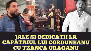 Jale si dedicatii la priveghiul lui Costel Codruneanu cu Tzanca Uraganu si manelisti celebri