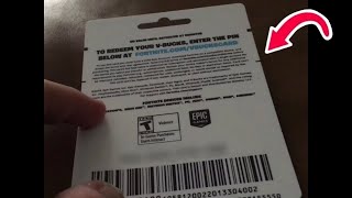 CETTE CARTE V-BUCKS DONNE A TOUT LE MONDE 13 500 V-bucks ! (Comment Avoir des v bucks gratuit)