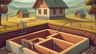 septic tank design system and fat trap