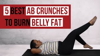 5 Effective and Intense Ab Crunch Workout to Get a Flat Stomach at Home