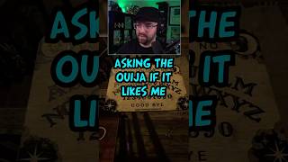 ASKING THE OUIJA IF IT LIKES ME 🤞 | Phasmophobia #shorts