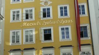 Зальцбург Старый город  Австрия  Salzburg Old town Austria