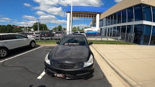 2008 Infiniti G35 Sedan Gets Carbon Fiber Wrapped Hood & Trunk !