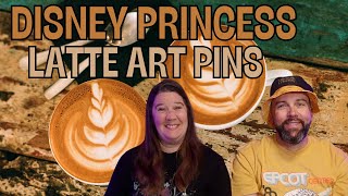 Disney Princess Latte Art Blind Box Pins | Unboxing Disney Loungefly Mystery Pins