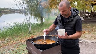 За вуха не відтягнеш-СУП ХАРЧО по Грузинські!Одного казана МАЛО!