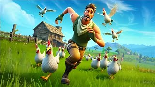 Тяжёлый день в Fortnite