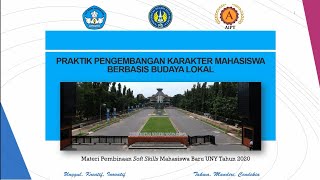 15. [Praktik] Pengembangan Karakter Mahasiswa Berbasis Budaya Lokal