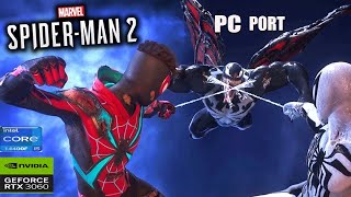 Spider-Man 2 Miles Morales vs Venom Batalla Final PORT PC