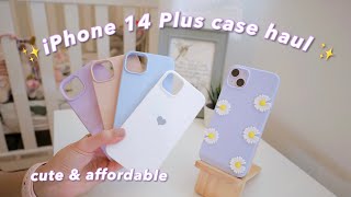 ✨📱 iPhone 14 Plus Cases Haul | cute & affordable