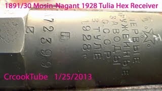 Mosin-Nagant 1928 Tulia Hex Receiver Ex-Dragoon