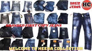 Branded First Copy Jeans 4 Mens || Cheapest Rate In Retail || Heena Collection