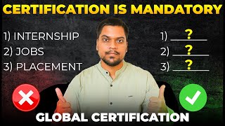 Is SAS certification mandatory to get job as fresher | Global Certification Guide | 2024