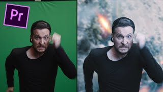 КАК РАБОТАТЬ С ХРОМАКЕЕМ / ЗЕЛЁНЫМ ЭКРАНОМ В PREMIERE PRO + Peter McKinnon #pmgreenscreen