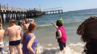 The exact moment Summer 2016 began. Cony Island Mermaid Parade