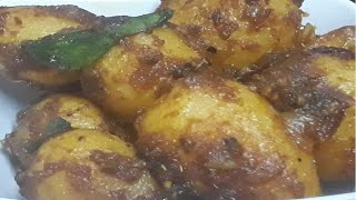 Baby potato fry recipe in tamil/ potato fry / aloo fry