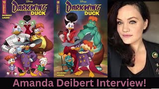 Amanda Deibert Interview! #darkwingduck #disney #comics