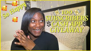 Hitting 100 Subscribers Cash App Giveaway 2020| TrenijahG