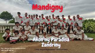 AKON'NY PARADISA ZANDRINY - MANDIGNY (Official Lyrics 2024)