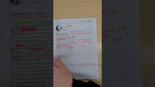 Storm on the Island - GCSE Literature Annotation