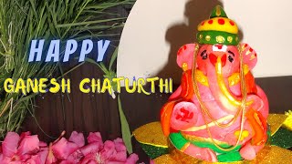 Eco friendly ganesha | How to make Ganesha idol | Making Ganesha idol step by step| Turmeric ganesha